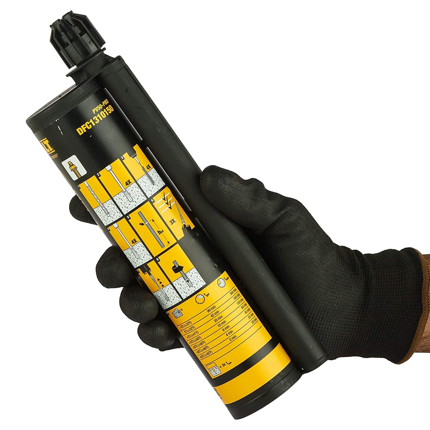 DEWALT DFC1310150 PV50-Pro 345 Ml चिपकने वाला कार्ट्रिज