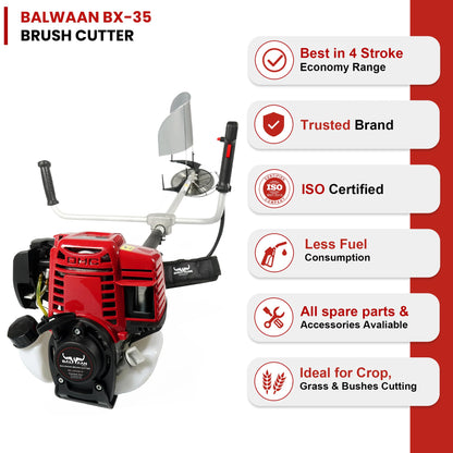 brush cutter features