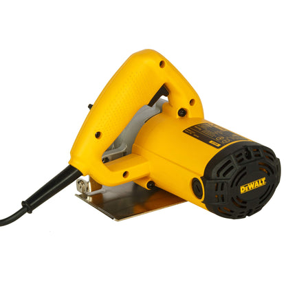 DEWALT DW862 1270 वॅट 4-इंच हेवी ड्यूटी वेट मार्बल कटर/पाना आणि सॉकेटसह टाइल कटर