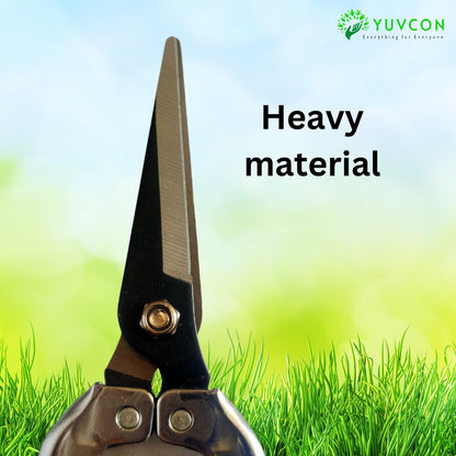 Yuvcon Pruner Snips Scissor Stainless Straight Blade Fruit Snips Non-Slip, Compact Pocket Friendly Fruit Snip, Harvesting Herbs, Fruits or Vegetables