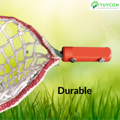 YUVCON मैंगो हार्वेस्टर फ्रूट पिकर नेट फ्रूट प्लकर के साथ, फ्रूट हार्वेस्टर, 7-9 किलोग्राम फ्रूट बास्केट क्षमता, कुशन बास्केट के साथ मैंगो प्लकर