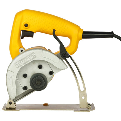 DEWALT DW862 1270 वॅट 4-इंच हेवी ड्यूटी वेट मार्बल कटर/पाना आणि सॉकेटसह टाइल कटर