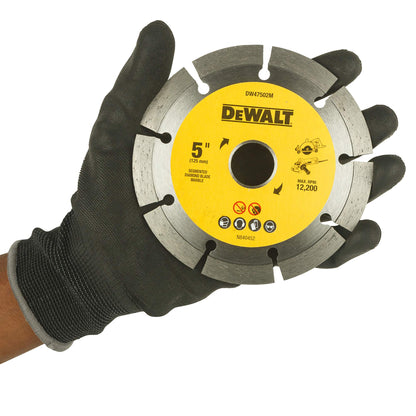DEWALT DW47502M-IN 5" 125mm मार्बल कटिंग ब्लेड (काला और पीला)