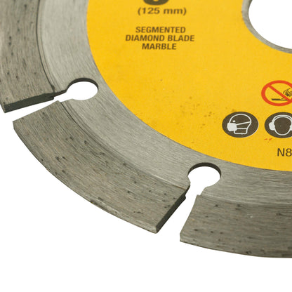 DEWALT DW47502M-IN 5" 125mm मार्बल कटिंग ब्लेड (काला और पीला)