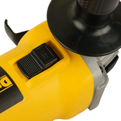 DEWALT DWE4118-B1 950W 100mm व्हेरिएबल स्पीड अँगल ग्राइंडर, पिवळा