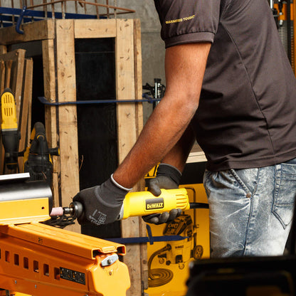 DEWALT DWE 4887N 450W डाई ग्राइंडर 2 रिंच के साथ (काला और पीला)
