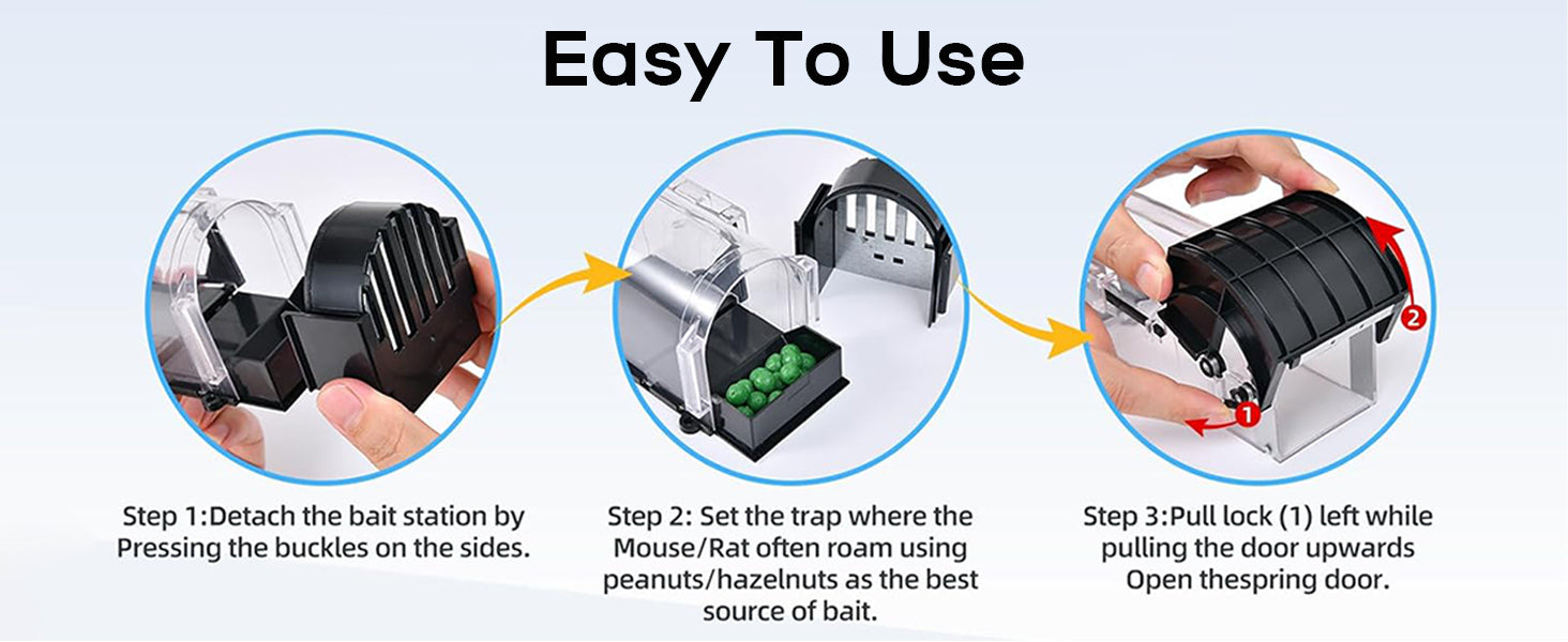 easy to use mouse trap