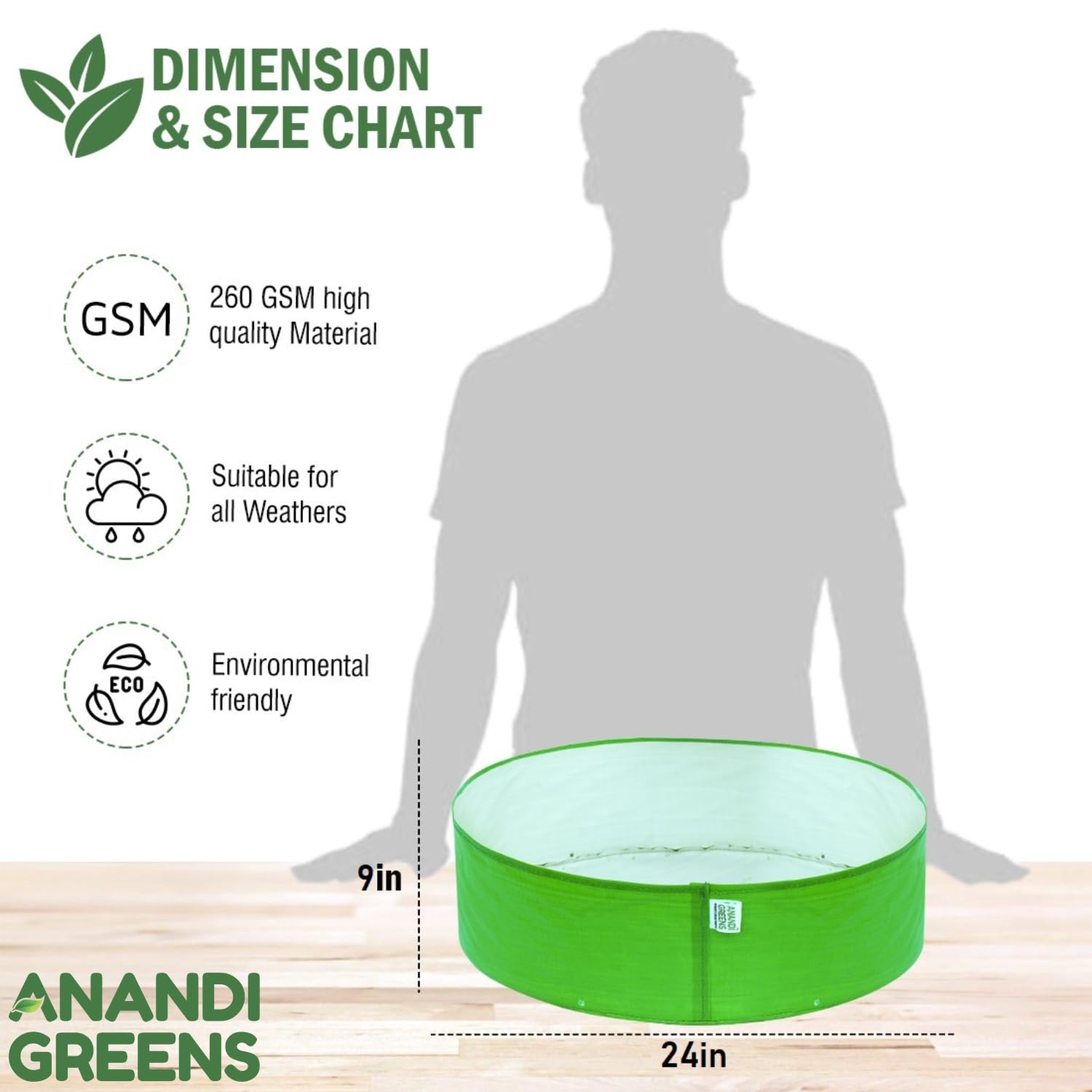 flat grow bag price
