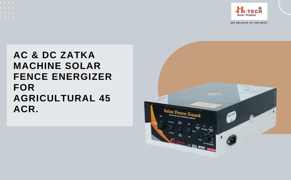 zatka machine for 45 acre