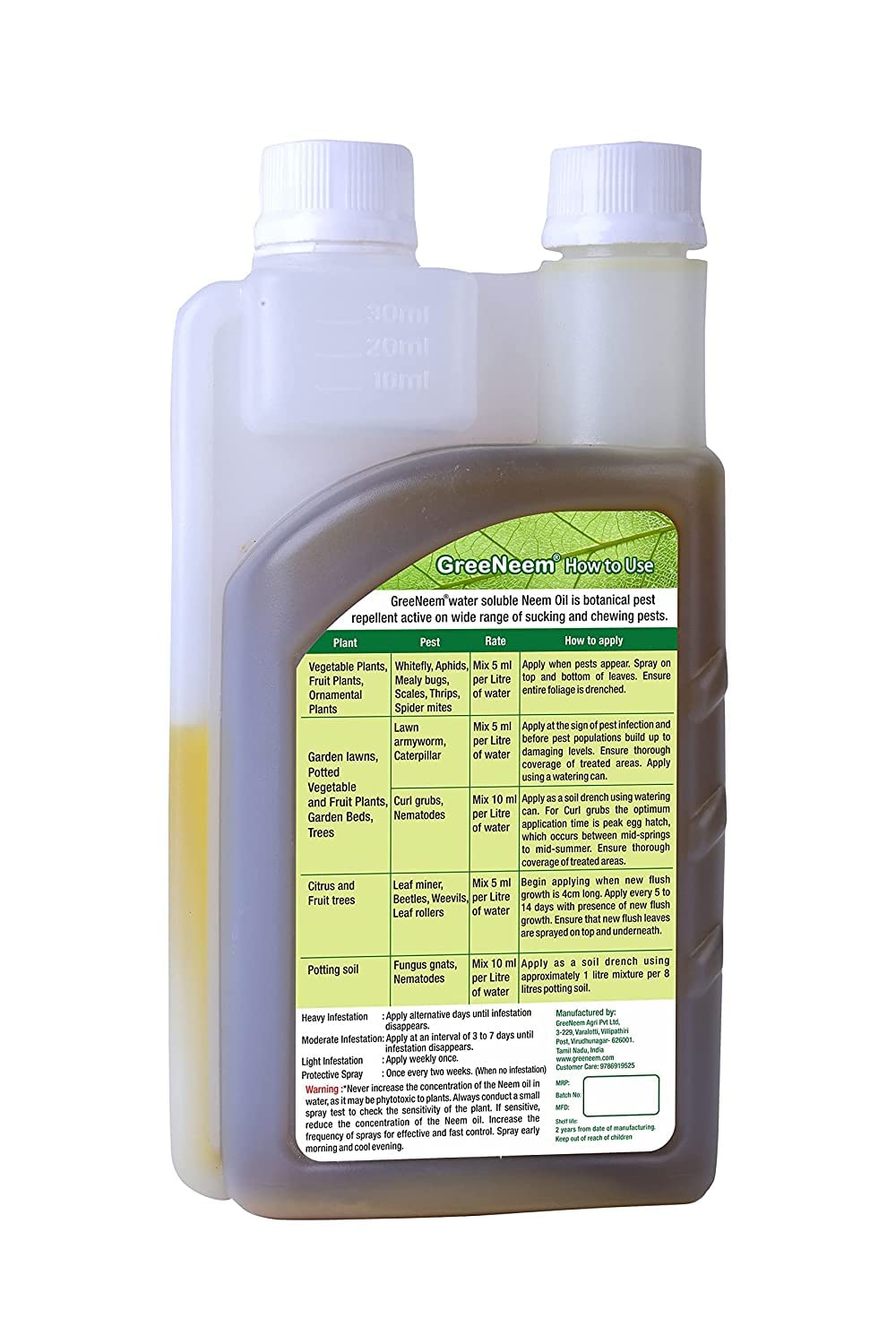 how to use neem oil