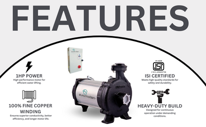 features of open well submersible