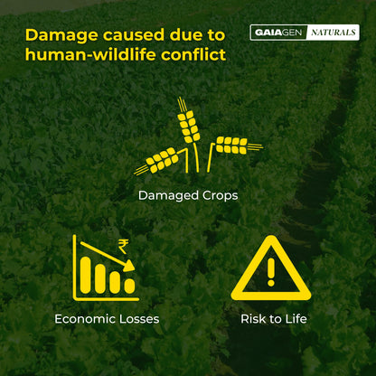 GAIAGEN Wild Animal Repellent | Natural & Humane Wildlife Control |