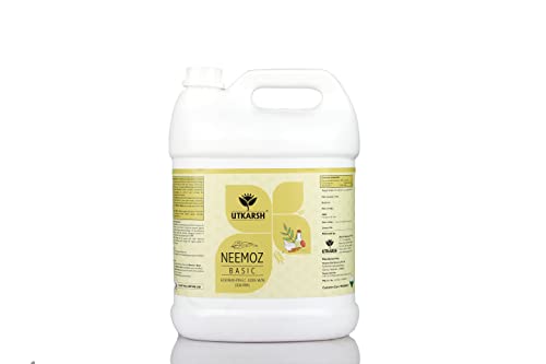 Utkarsh Neemoz-Basic (Azadirachtin EC 0.03% w/w,300 ppm) नेचुरल प्लांट प्रोटेक्टर (5 लीटर)