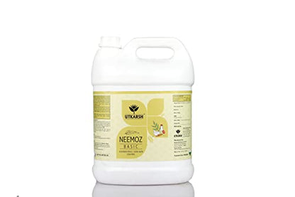 Utkarsh Neemoz-Basic (Azadirachtin E.C. 0.03% w/w,300 ppm) Natural Plant Protector (5 Litre)