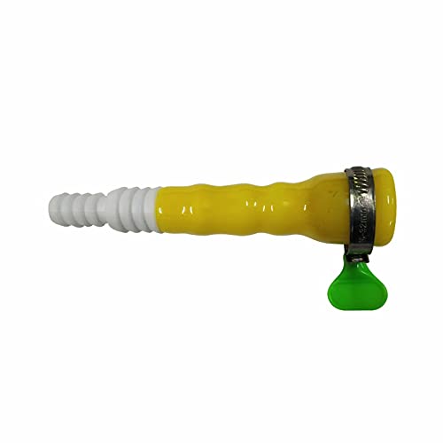TechnoCrafts PVC Braided Hose Pipe for Watering Sets 30 Meter (100 feet) 3/4" (0.75 Inch or 19mm) Bore Size - 3 Layered Hose Pipe with 7 Function Spray Gun, 1" Tap Connector & 2 Butterfly Clamps