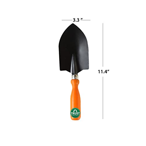 TrustBasket Garden Big Trowel Black