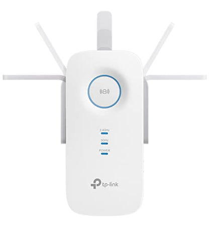 TP-Link AC1750 Universal Dual Band Range Extender, Broadband/Wi-Fi Extender, Wi-Fi Booster/Hotspot with 1 Gigabit Port and 3 External Antennas, Built-in Access Point Mode, 1750Mbps Speed (RE450)