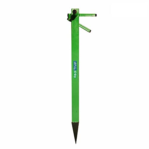 Real Trust Seeder for Sowing Seeds, Vegetable Transplanter, Fertilizer Planter (Green)