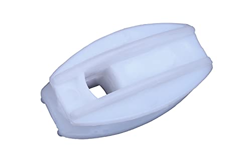 Agriansh Heavy Plastic Corner Insulator Used For Solar Zatka Machine Fencing  With Clutch Wire Also Used For Fencing In Farm| Industrial park| Garden| Home| School |White Heavy Plastic Insulator Pack Of 50| Also Used For Fencing In Farm| Industrial park|