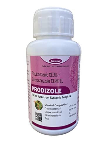 Katyayani Propiconazol 13.9% + Difenoconazol 13.9% Mixture of triazole fungicides to Control of Sheath Blight and Dirty Panicle Disease in Paddy. (250 ML)
