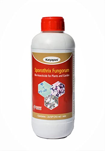 Katyayani Sporothrix Fungorum Is a Bio Insecticide Used for Farming and Home Garden. Highly Effective in the Control of Soft Body Insects. Bio-Pesticide Powerful Control on Soft Bodies Sucking Insects Like Red Mites Whitefly Aphids Thrips and Jassids for