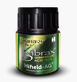 Hifield AG Gibrax - 10 GM (GA3/Gibberellic Acid Technical) for Increase in Crop Size, Fruit Size (Pack of 2)
