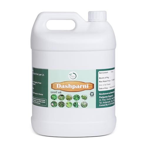 Paripurna Organics Dashparni Ark For Plant Fertilizer 5 Litre | Agricultural Sprayers Use for Plant All Kind of Plant