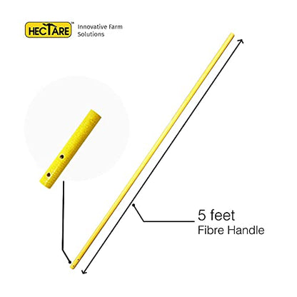 Hectare 8 inch Blade Manual Weeder with 5 feet Pole