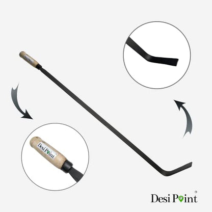 Desi Point Handmade Grass Sword for Gardening - Grass and Weed Cutting Purpose (One-Handed Use)