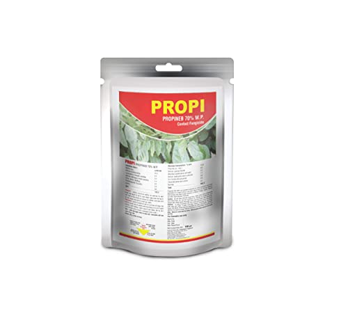 Katyayani Propineb 70% WP Contact Fungicide For Plants & Home Garden Effective control of Scab Early & Late Blight Dieback buckeye rot Downy mildew leaf & fruit spot brown leaf spot narrow leaf spot Broad Spectrum fungal disease Controller 100 grams