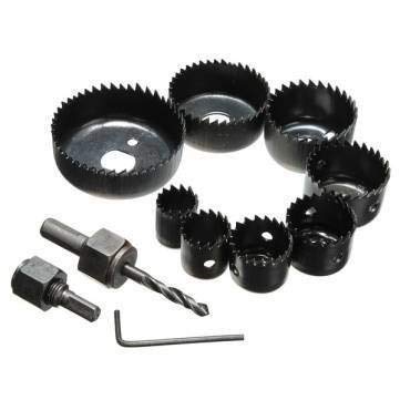 Wood Hole Saw Cutting Tool Set