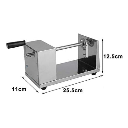 NAFEES Potato Slicer, Potato Twister Spiral Potato Cutter Stainless Steel Slicer Machine for Fruit, Potatoes, Tornado Chips, Cucumber or Carrots