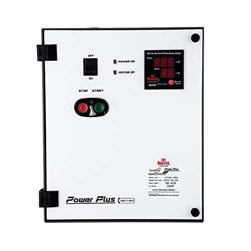 RC BENTEX Power Plus DOL Submersible Control Panel 20 HP 30-42A, PPDOL00320A, Motor Starter