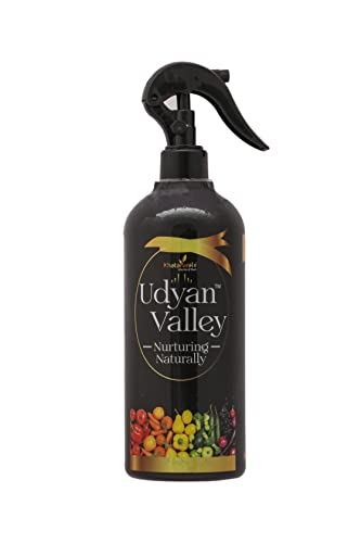 Concentrated organic liquid growth stimulator Spray For Flowers, Fruits & Vegetables - Growth Booster Liquid Bio-Fertilizer Udyan Valley for All Plants 500 ml, Perfect Use On Indoor/Outdoor Plants