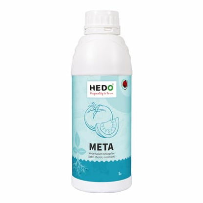 HEDO मेटारिज़ियम एनिसोप्लिए लिक्विड (1X10^8CFU/g) बायो-ऑर्गेनिक 1L पौधों के लिए गैंडा बीटल, लाल ताड़ के घुन, एफिड्स और थ्रिप्स को नियंत्रित करने के लिए