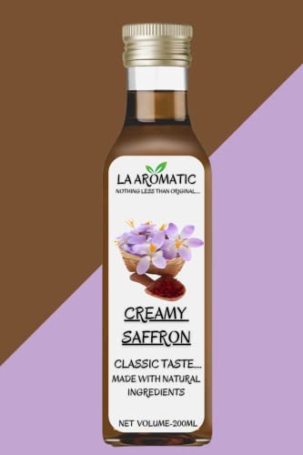 La Aromatic Exotic Blend Creamy Saffron/Mocktail Syrups-200ml /Sampler Pack