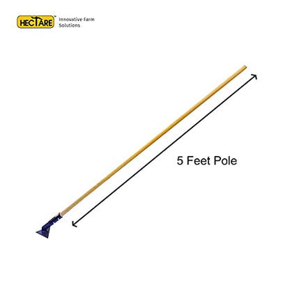 Scuffle Hoe (Metal, 5 feet Pole)