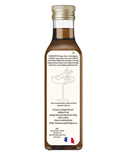 La Aromatic Exotic Blend Creamy Saffron/Mocktail Syrups-200ml /Sampler Pack