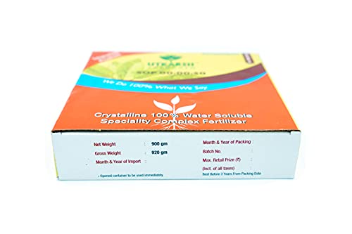 उत्कर्ष एसओपी (00:00:50 + 17.5 एस) (पोटेशियम सल्फेट) (900 ग्राम) (विशेषता पाउडर, पूरी तरह से पानी में घुलनशील उर्वरक) (फोलियर स्प्रे पोषण)
