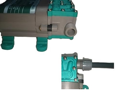 TAJ SUPER 12v DC वॉटर पंप स्प्रेअर मोटर डबल हाय प्रेशर 12V Dc 250 Psi फार्म ॲग्रीकल्चर मिस्ट स्प्रे, कार बाइक वॉश, सॅनिटायझिंग, एसी क्लीनिंग, गार्डनिंगमध्ये वापरले जाते