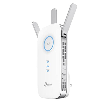 TP-Link AC1750 Universal Dual Band Range Extender, Broadband/Wi-Fi Extender, Wi-Fi Booster/Hotspot with 1 Gigabit Port and 3 External Antennas, Built-in Access Point Mode, 1750Mbps Speed (RE450)