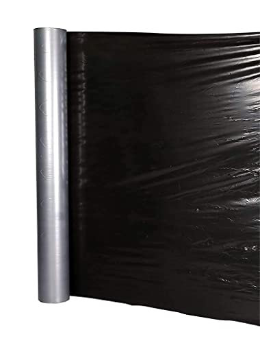 PRUTHAA Agriculture Mulching Sheet/Paper 400 Meter Length- 4 Feet Width (25 Micron)