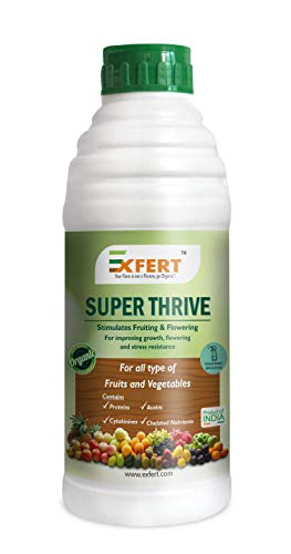 EXFERT Super Thrive Organic Plant Growth Promoter Proteins, Auxins, Cytokinines, Chelated Micro Nutrients, 250 Ml, Liquid