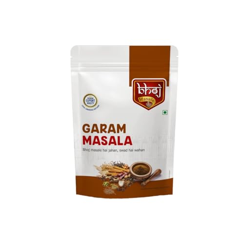 भोज मसाले गरम मसाला | पावडर | मसाले 200GM | रोजच्या स्वयंपाकासाठी घटकांचे विदेशी मिश्रण | सुगंधी गरम मसाला | चवीने समृद्ध | नैसर्गिकरित्या प्रक्रिया केलेले आणि कोणतेही संरक्षक नाहीत.