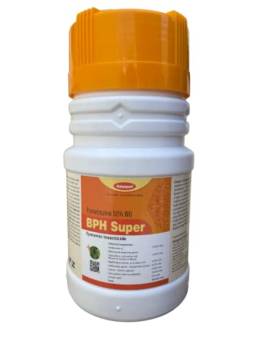 Katyayani BPH Super Pymetrozine 50% WG systemic Insecticide for Control Rice Plant Hopper Paddy Brown Plant Hopper Pesticide (1.5 KG (500g x 3))