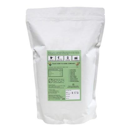 Organic Atman Farms Khapli Wheat Flour (Emmer Wheat Flour) Stoneground | Daily Fresh Flour (1KG) Khapli Atta, Ancient Wheat, Long Grain I 1 kg | Rich in Micronutrients | No Artificial Preservatives