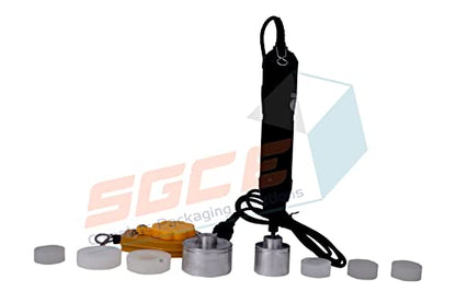 SGCE XP1 Handheld Capping Machine | Heavy Duty Manual Bottle - Cap Locking Machine | Capping Diameter 10-50 mm
