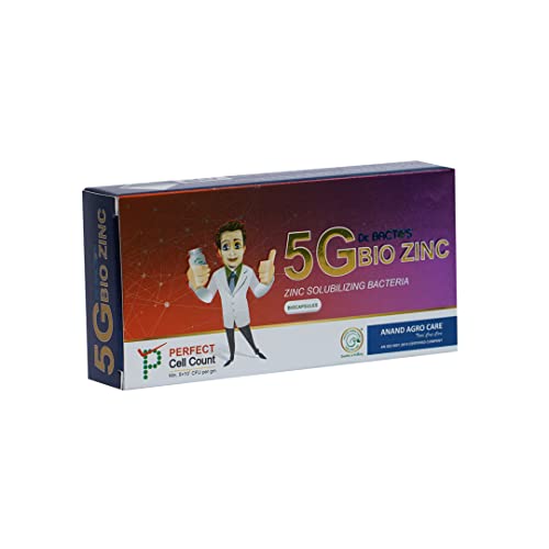 Dr. Bacto's 5G BioZinc Bio Capsules, Zinc Solubilizing Bacteria Enclosed in Biodegradable Capsules which Having Ability to solubilize Zinc.