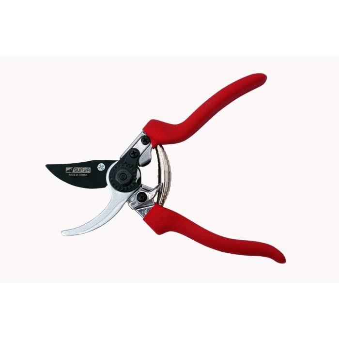 PAD CORP by PADGILWAR CORPORATION Drop Forged Bypass Prunner Heavy Duty Carbon Steel Blade | Non-slip vinyl grips | Garden Shears | Branch Cutting 18 MM (3828)