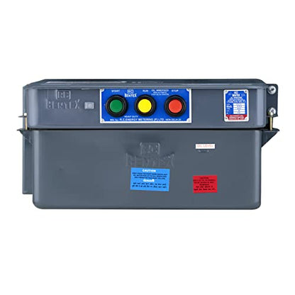 RC BENTEX Heavy Duty RSA Oil Immersed Star Delta Submersible Semi Automatic Starter 10 HP, 30H5000023, Motor Starter